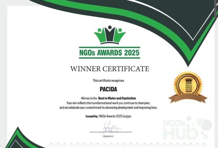 Best in WASH — Certificate
