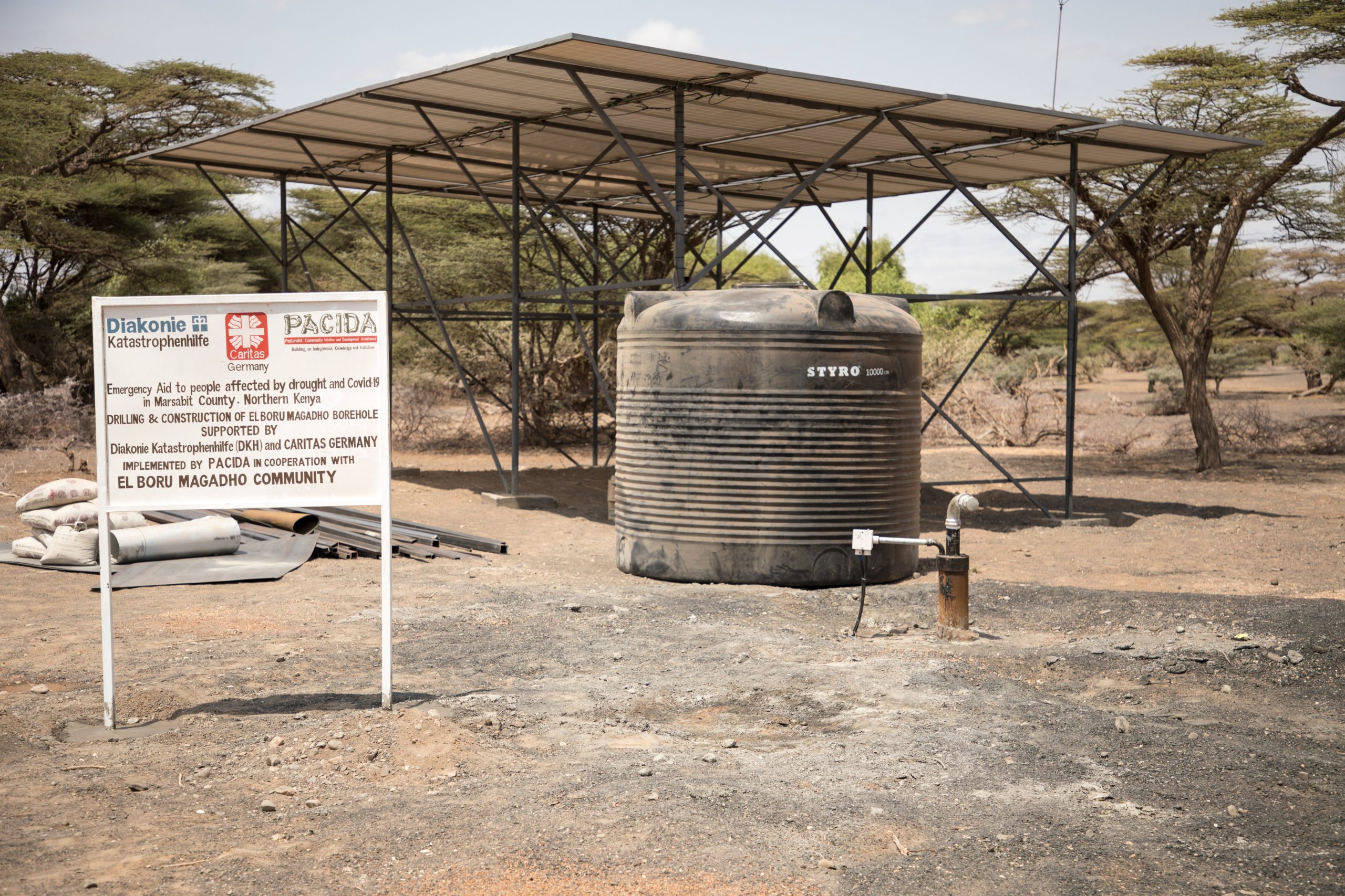 Solar-Powered Boreholes for Laisamis